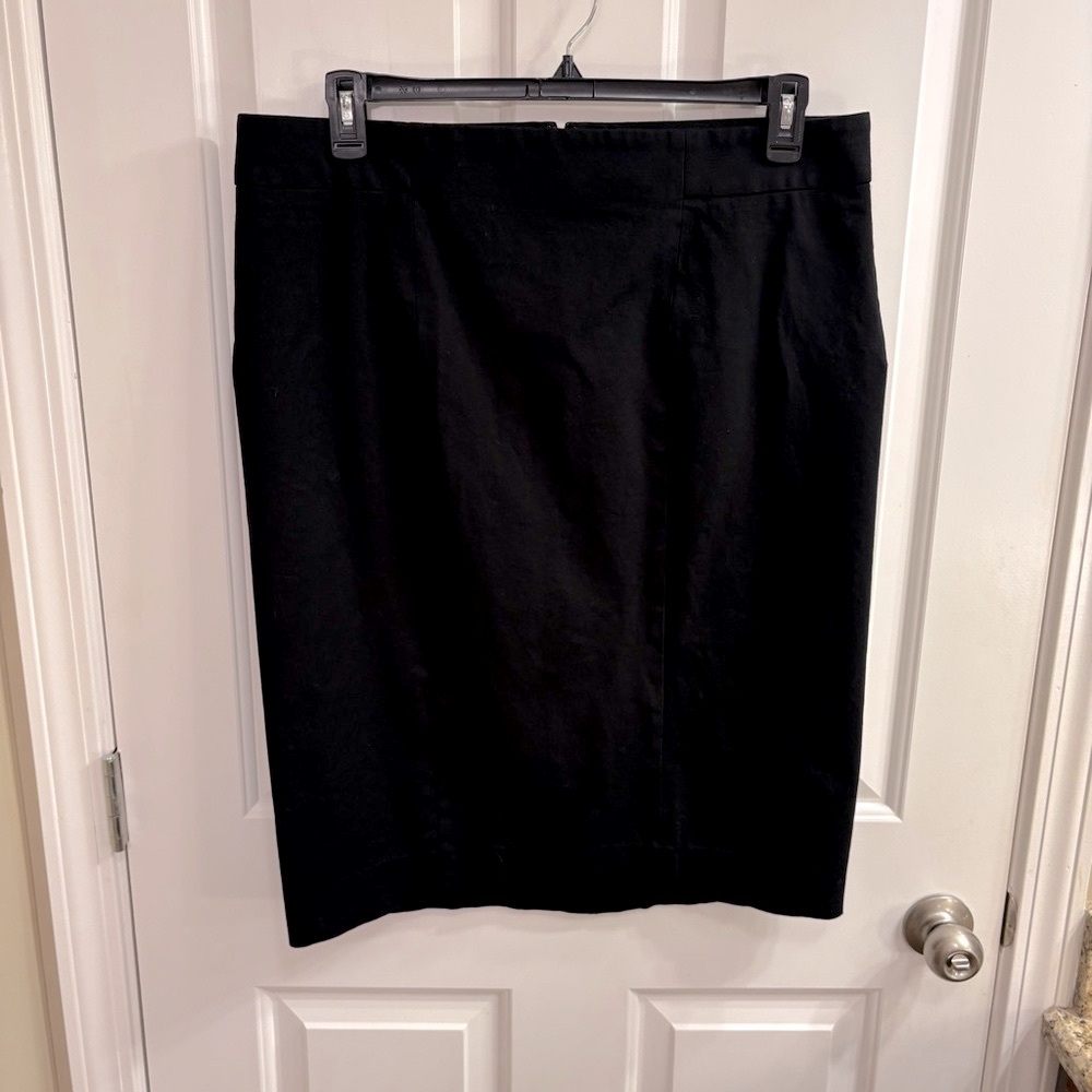 TALL GAP Black Pencil Skirt 16 Tall